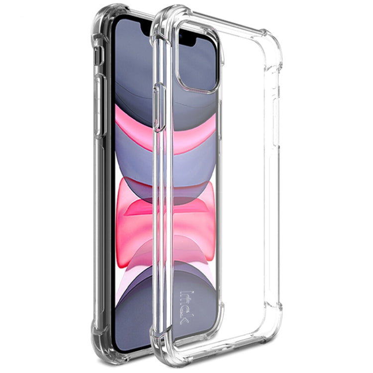 For iPhone 11 IMAK All-inclusive Shockproof Airbag TPU Case, with Screen Protector