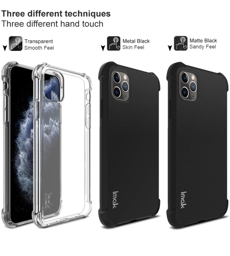 For iPhone 11 Pro IMAK All-inclusive Shockproof Airbag TPU Case, with Screen Protector