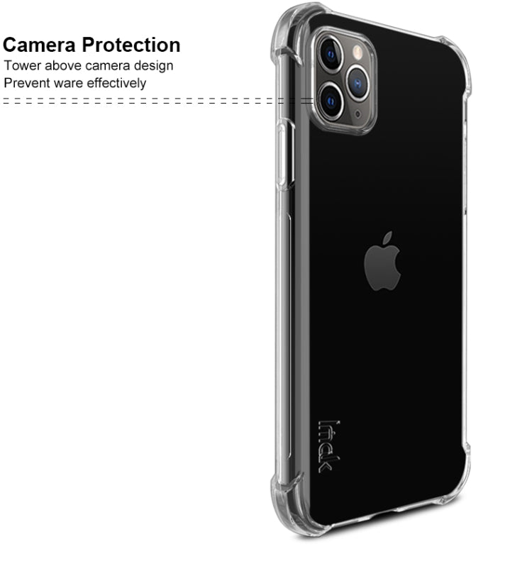 For iPhone 11 Pro IMAK All-inclusive Shockproof Airbag TPU Case, with Screen Protector