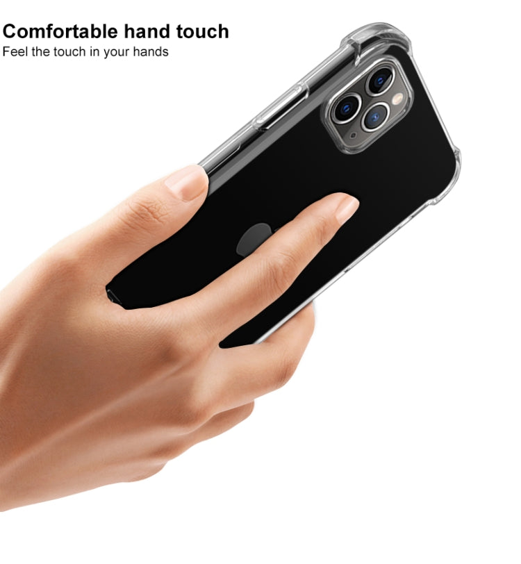 For iPhone 11 Pro Max IMAK All-inclusive Shockproof Airbag TPU Case, with Screen Protector