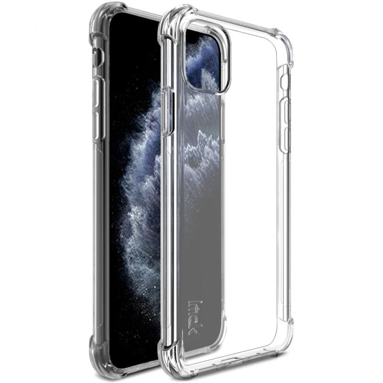 For iPhone 11 Pro Max IMAK All-inclusive Shockproof Airbag TPU Case, with Screen Protector