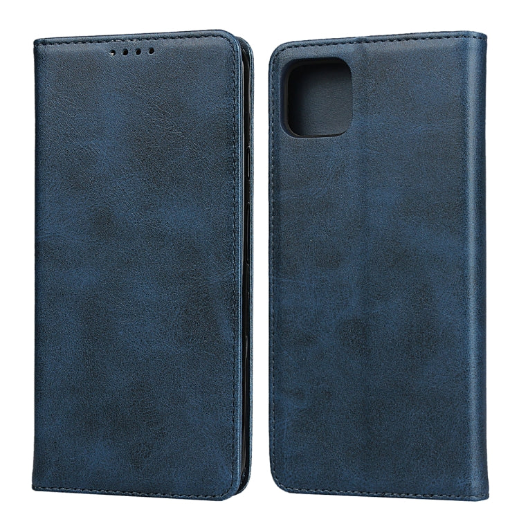 For Google Pixel 4 Calf Texture Magnetic Horizontal Flip Leather Case with Holder & Card Slots & Wallet