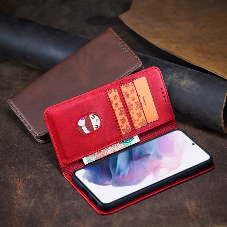For Google Pixel 5 Calf Texture Magnetic Horizontal Flip Leather Case with Holder & Card Slots & Wallet