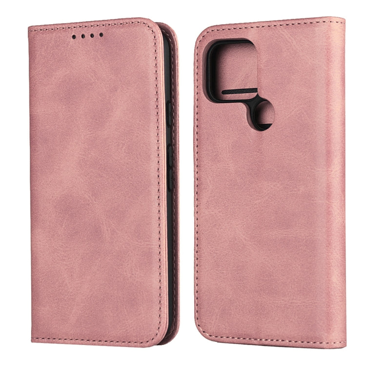 For Google Pixel 5 Calf Texture Magnetic Horizontal Flip Leather Case with Holder & Card Slots & Wallet