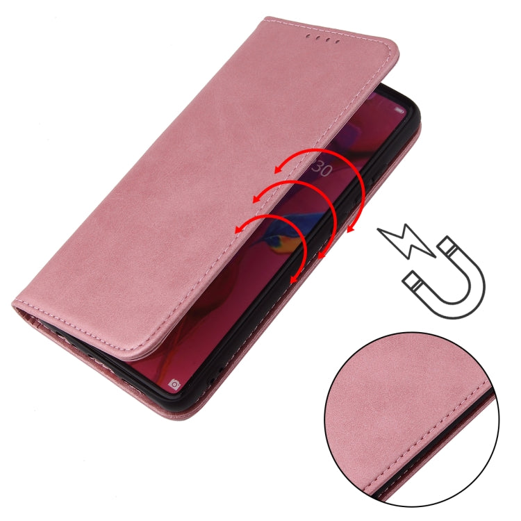 For Huawei P30 Calf Texture Magnetic Horizontal Flip Leather Case with Holder & Card Slots & Wallet