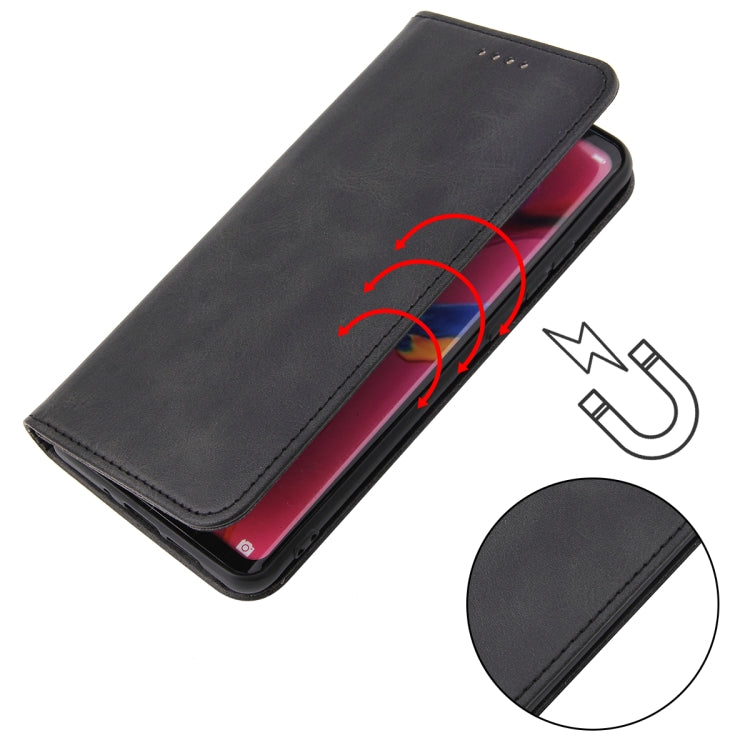 For Huawei P30 Pro Calf Texture Magnetic Horizontal Flip Leather Case with Holder & Card Slots & Wallet