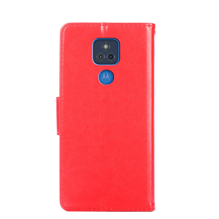 For Motorola Moto G Play 2021 Crystal Texture Horizontal Flip Leather Case with Holder & Card Slots & Wallet