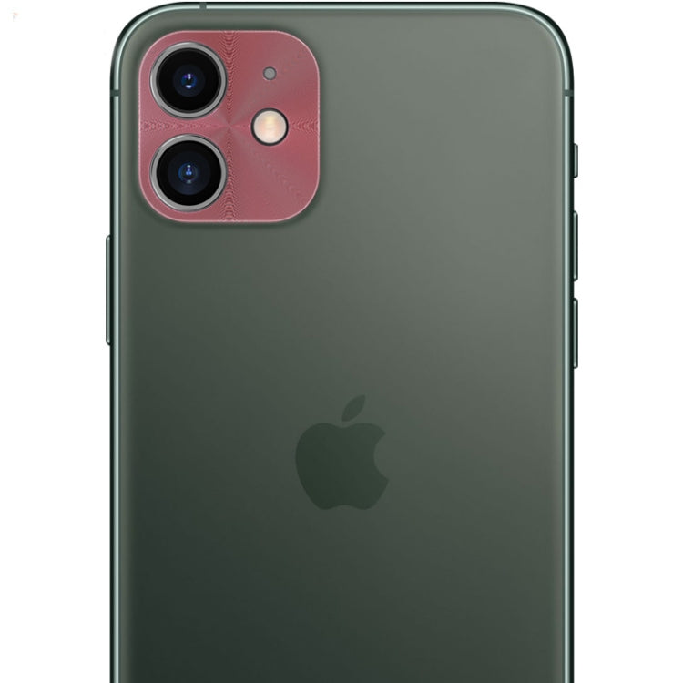 For iPhone 11 IMAK Full Coverage Metal Rear Camera Lens Protection Ring Cover with High Transparency Lens Film