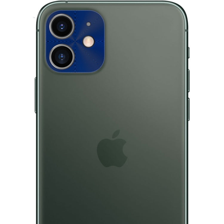 For iPhone 11 IMAK Full Coverage Metal Rear Camera Lens Protection Ring Cover with High Transparency Lens Film