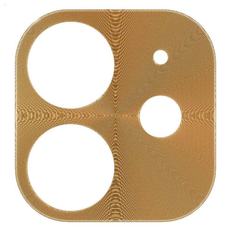 For iPhone 11 IMAK Full Coverage Metal Rear Camera Lens Protection Ring Cover with High Transparency Lens Film