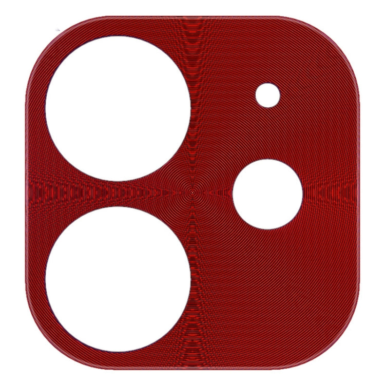 For iPhone 11 IMAK Full Coverage Metal Rear Camera Lens Protection Ring Cover with High Transparency Lens Film