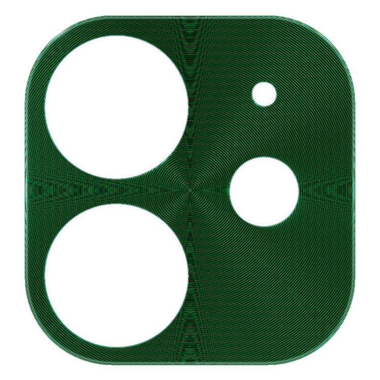 For iPhone 11 IMAK Full Coverage Metal Rear Camera Lens Protection Ring Cover with High Transparency Lens Film