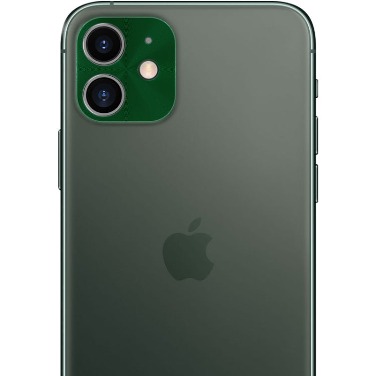For iPhone 11 IMAK Full Coverage Metal Rear Camera Lens Protection Ring Cover with High Transparency Lens Film