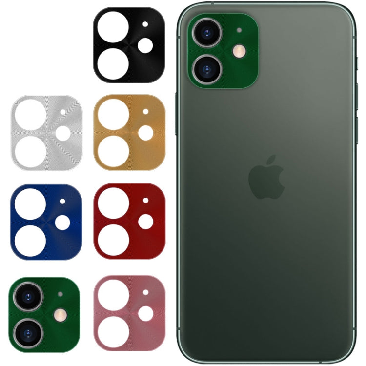 For iPhone 11 IMAK Full Coverage Metal Rear Camera Lens Protection Ring Cover with High Transparency Lens Film