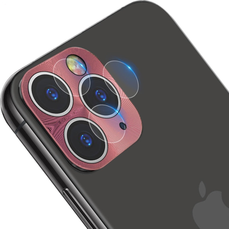 For iPhone 11 Pro / 11 Pro Max IMAK Full Coverage Metal Rear Camera Lens Protection Ring Cover with High Transparency Lens Film