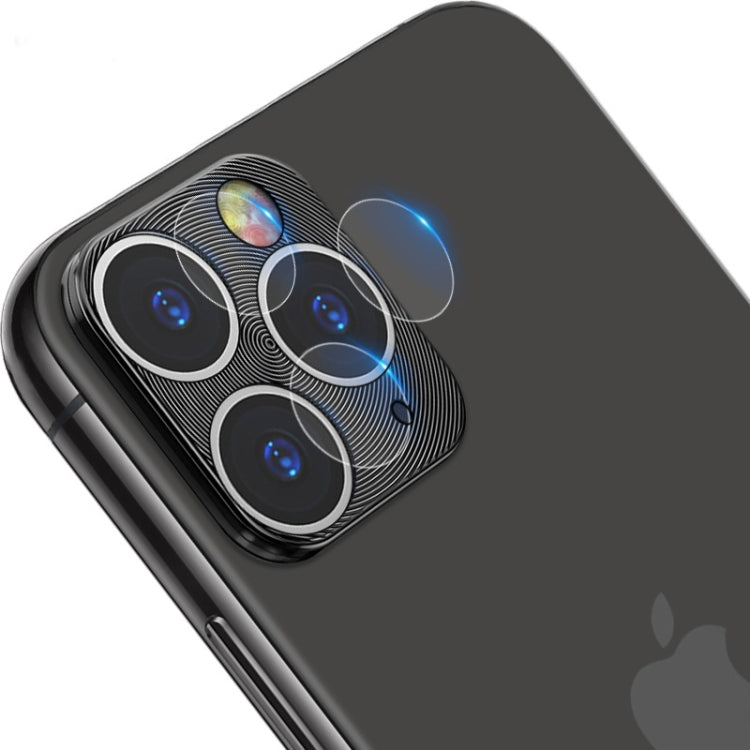 For iPhone 11 Pro / 11 Pro Max IMAK Full Coverage Metal Rear Camera Lens Protection Ring Cover with High Transparency Lens Film