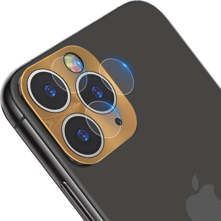 For iPhone 11 Pro / 11 Pro Max IMAK Full Coverage Metal Rear Camera Lens Protection Ring Cover with High Transparency Lens Film