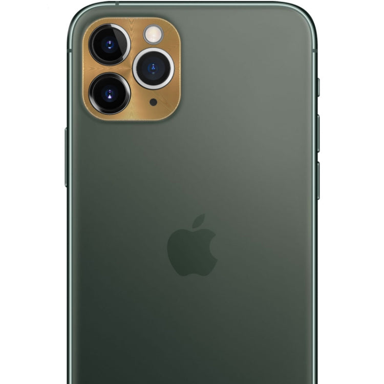 For iPhone 11 Pro / 11 Pro Max IMAK Full Coverage Metal Rear Camera Lens Protection Ring Cover with High Transparency Lens Film