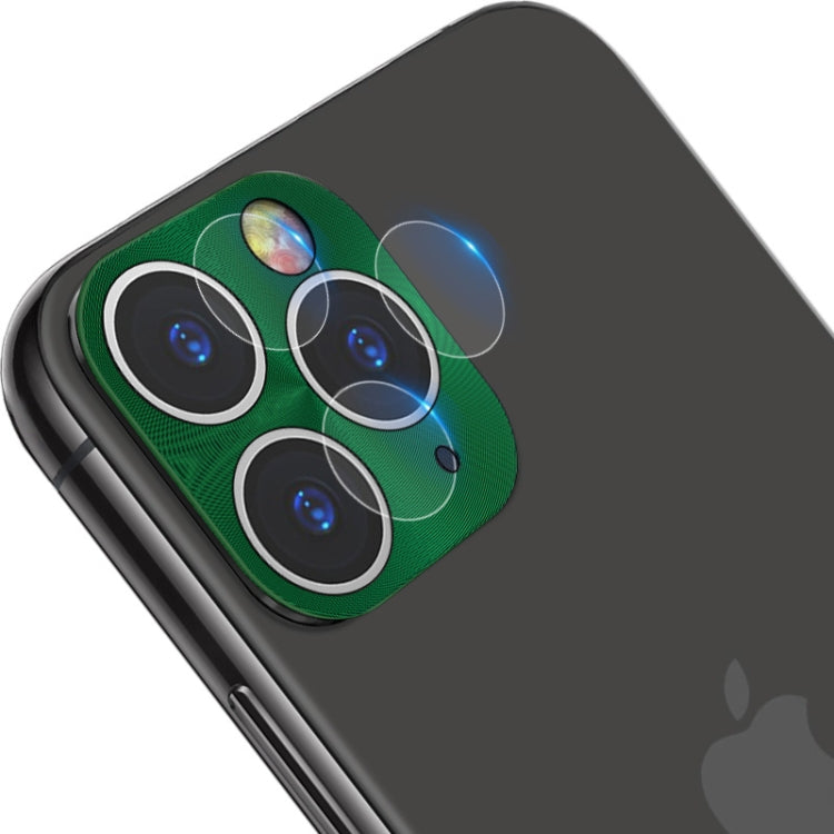 For iPhone 11 Pro / 11 Pro Max IMAK Full Coverage Metal Rear Camera Lens Protection Ring Cover with High Transparency Lens Film
