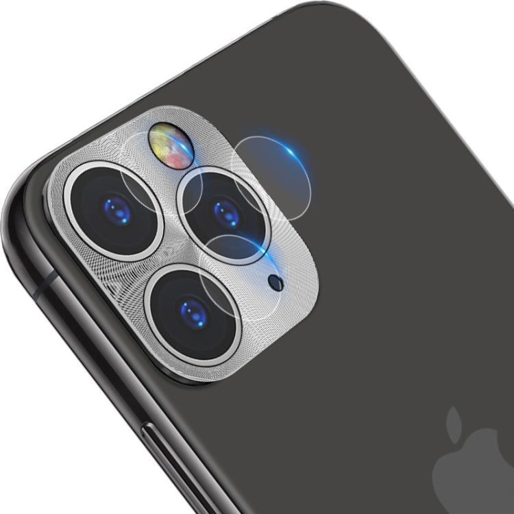 For iPhone 11 Pro / 11 Pro Max IMAK Full Coverage Metal Rear Camera Lens Protection Ring Cover with High Transparency Lens Film