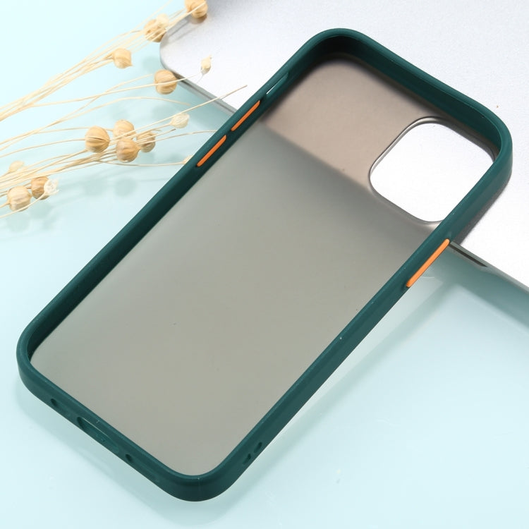 For iPhone 13 Skin Feel Series Shockproof Frosted TPU + PC Protective Case