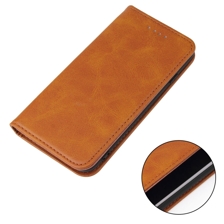 For iPhone SE 2022 / SE 2020 / 8 / 7 Calf Texture Magnetic Horizontal Flip Leather Case with Holder & Card Slots & Wallet