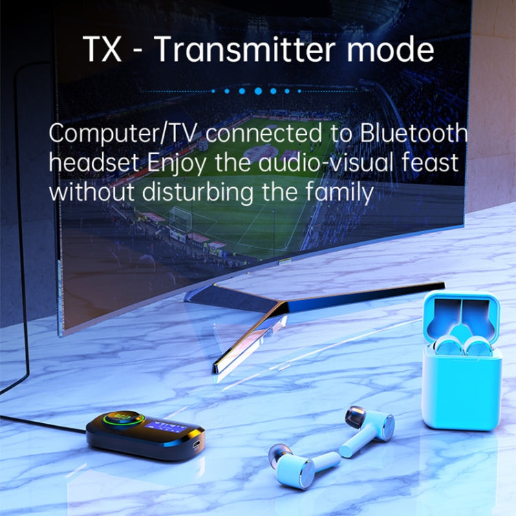 T5 2 in 1 Car Bluetooth Transmitter Receiver MP3 Player
