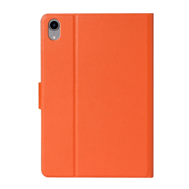 For iPad mini 6 Pure Color Horizontal Flip Leather Tablet Case with Card Slots & Holder & Sleep / Wake-up Function