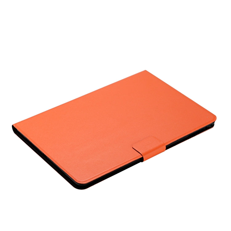 For iPad mini 6 Pure Color Horizontal Flip Leather Tablet Case with Card Slots & Holder & Sleep / Wake-up Function