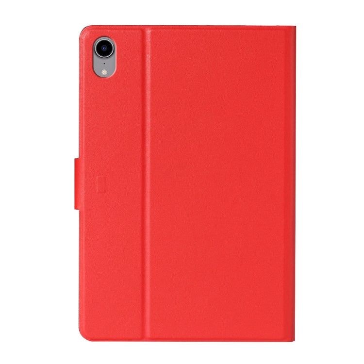 For iPad mini 6 Pure Color Horizontal Flip Leather Tablet Case with Card Slots & Holder & Sleep / Wake-up Function
