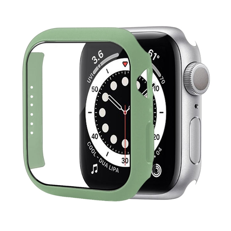Shockproof PC Protective Case with Tempered Glass Film For Apple Watch Series 8 / 7 45mm