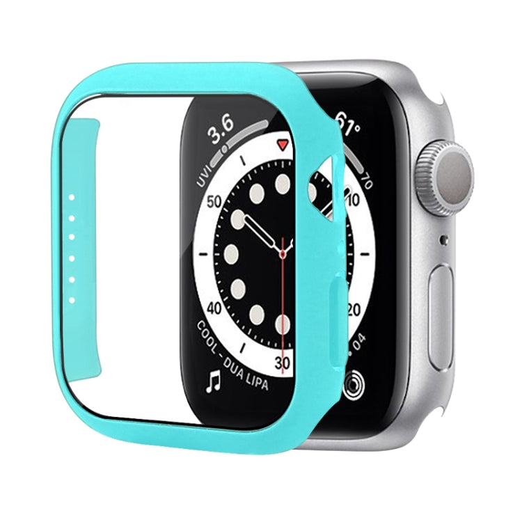 Shockproof PC Protective Case with Tempered Glass Film For Apple Watch Series 8 / 7 45mm