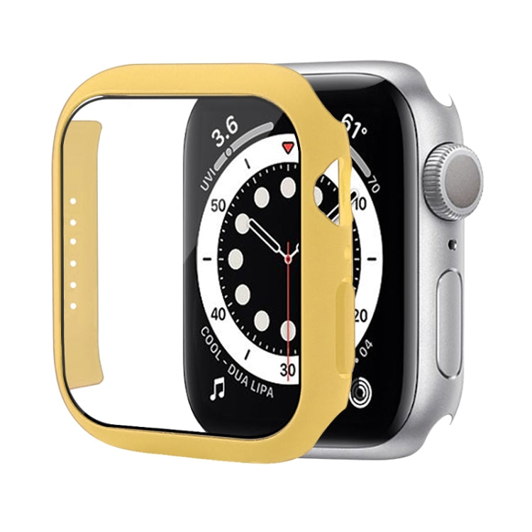 Shockproof PC Protective Case with Tempered Glass Film For Apple Watch Series 8 / 7 45mm