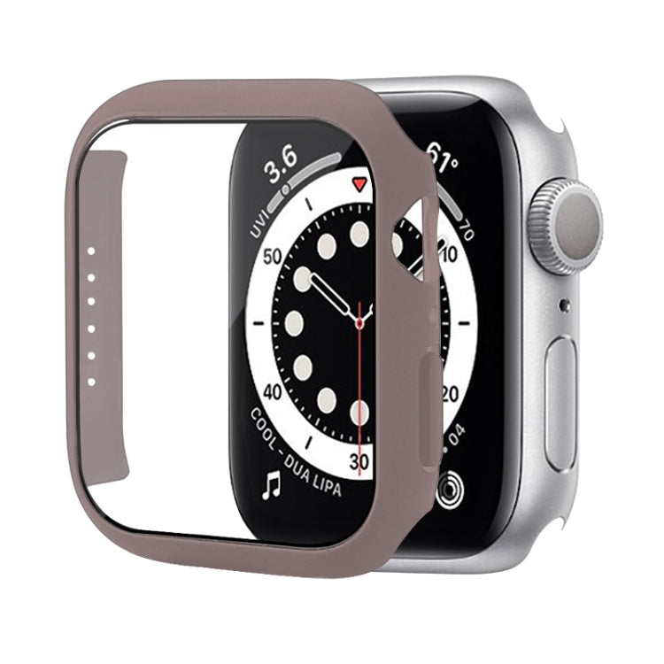 Shockproof PC Protective Case with Tempered Glass Film For Apple Watch Series 8 / 7 45mm