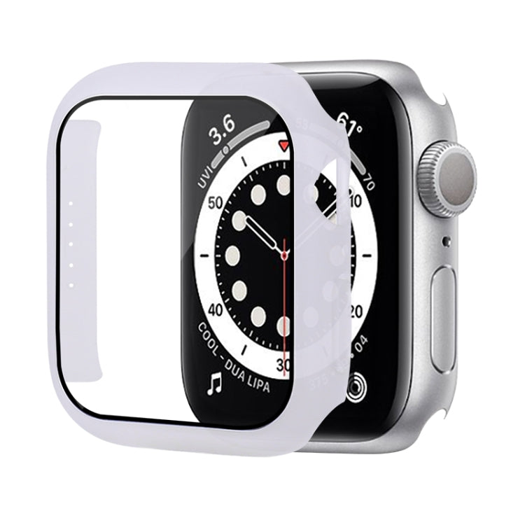 Shockproof PC Protective Case with Tempered Glass Film For Apple Watch Series 8 / 7 45mm