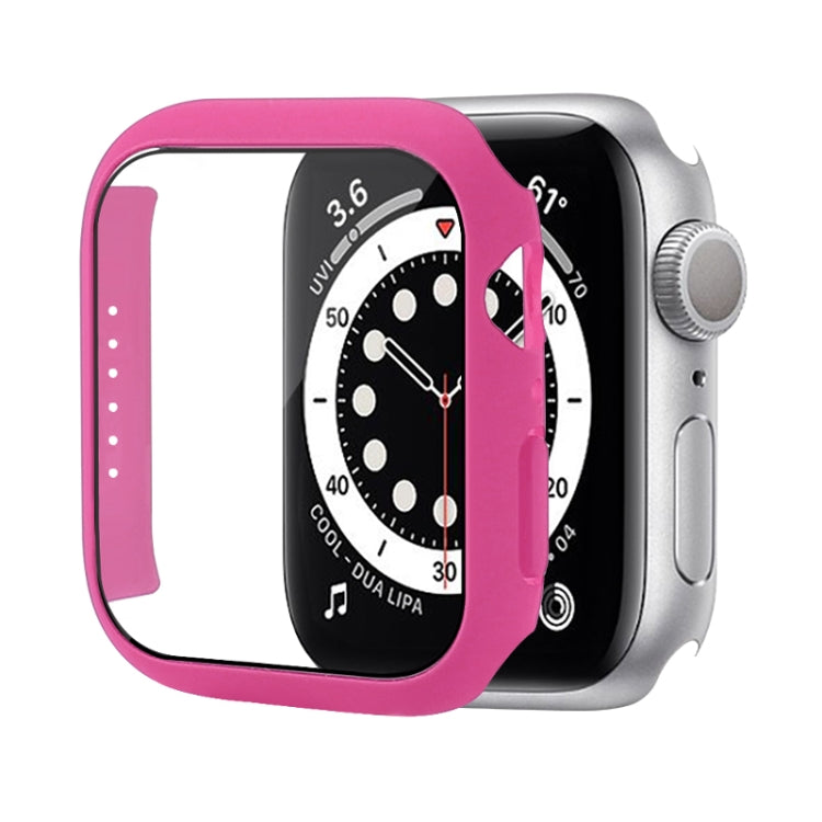 Shockproof PC Protective Case with Tempered Glass Film For Apple Watch Series 8 / 7 45mm