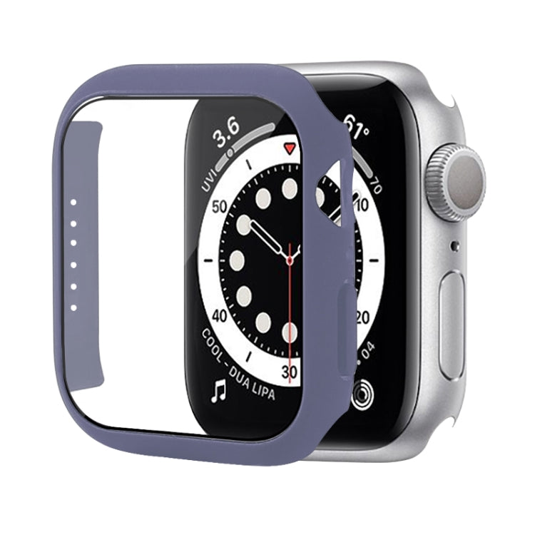 Shockproof PC Protective Case with Tempered Glass Film For Apple Watch Series 8 / 7 45mm