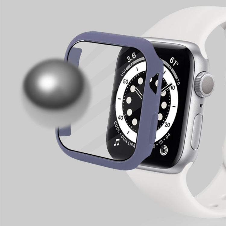 Shockproof PC Protective Case with Tempered Glass Film For Apple Watch Series 8 / 7 45mm