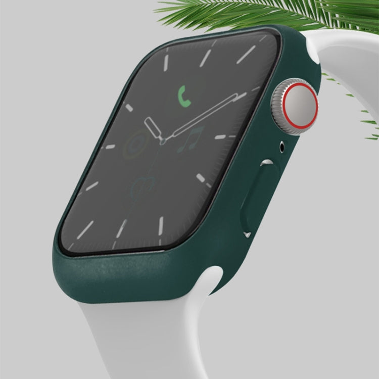 Shockproof PC Protective Case with Tempered Glass Film For Apple Watch Series 8 / 7 45mm