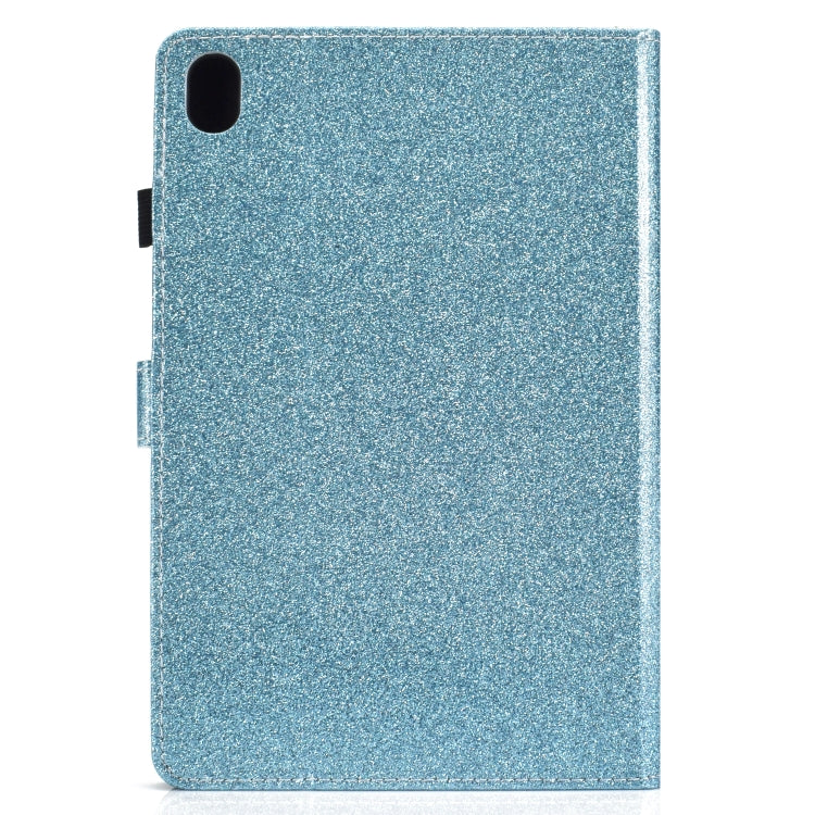 For Huawei MediaPad M6 8.4 Varnish Glitter Powder Horizontal Flip Leather Case with Holder & Card Slot