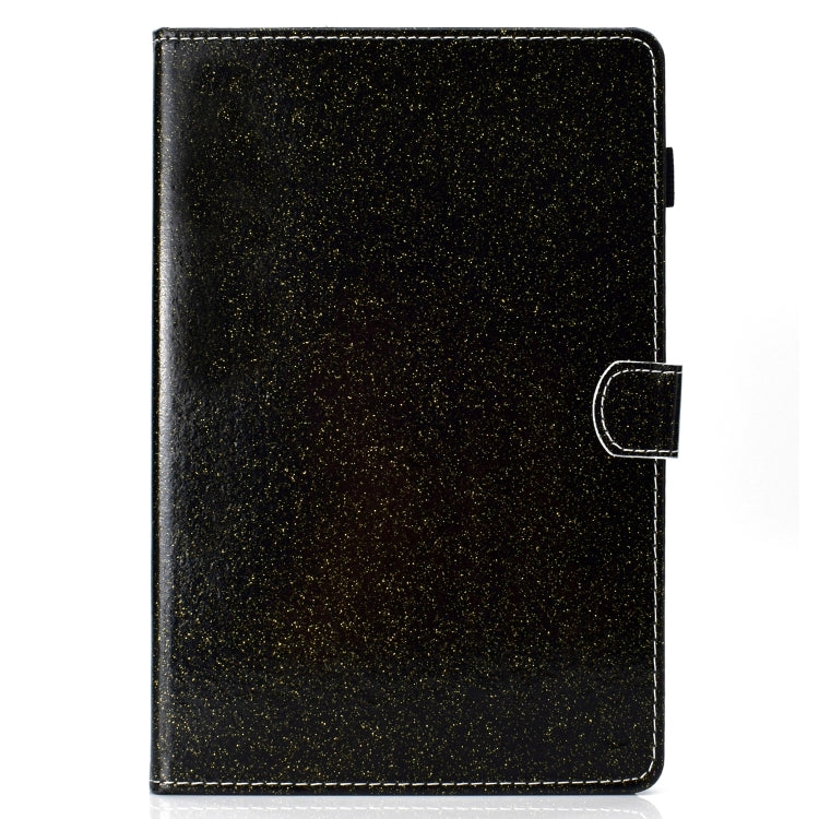 For Huawei MediaPad M6 8.4 Varnish Glitter Powder Horizontal Flip Leather Case with Holder & Card Slot