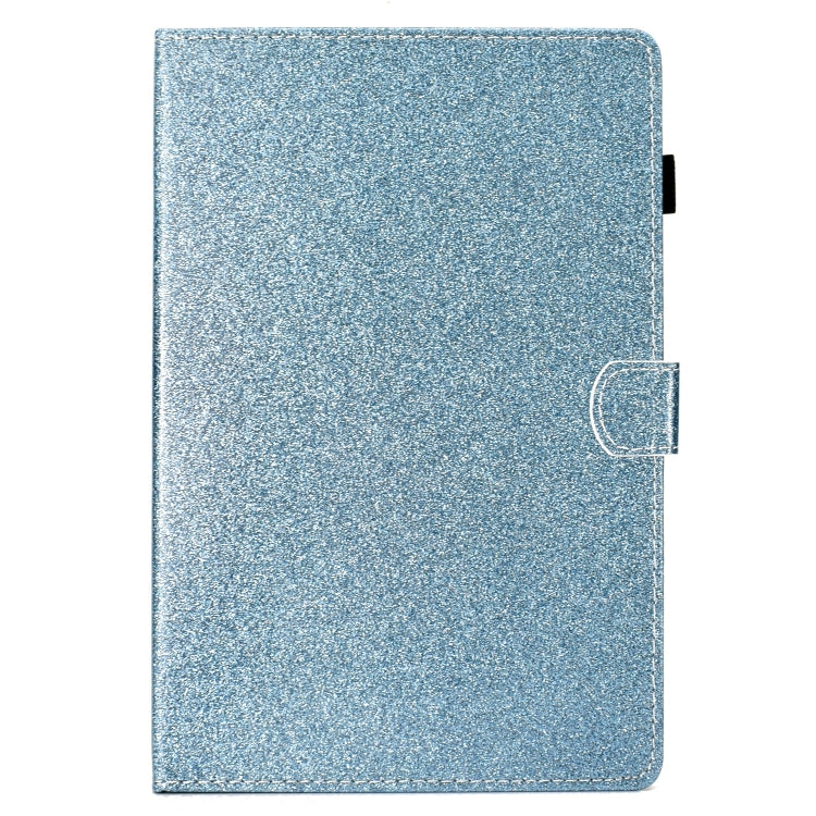 For Huawei MediaPad M6 10.8 Varnish Glitter Powder Horizontal Flip Leather Case with Holder & Card Slot