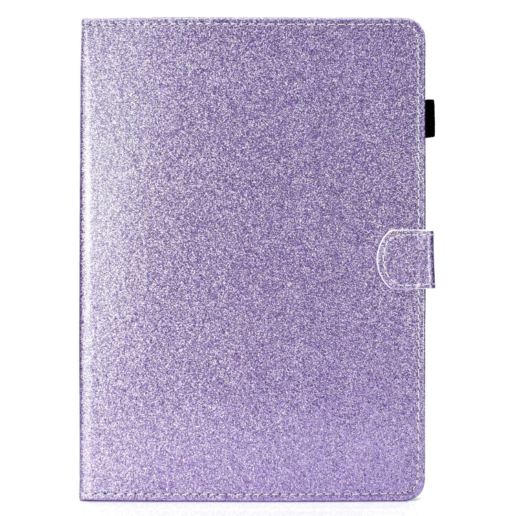 For iPad Pro 9.7 Varnish Glitter Powder Horizontal Flip Leather Case with Holder & Card Slot