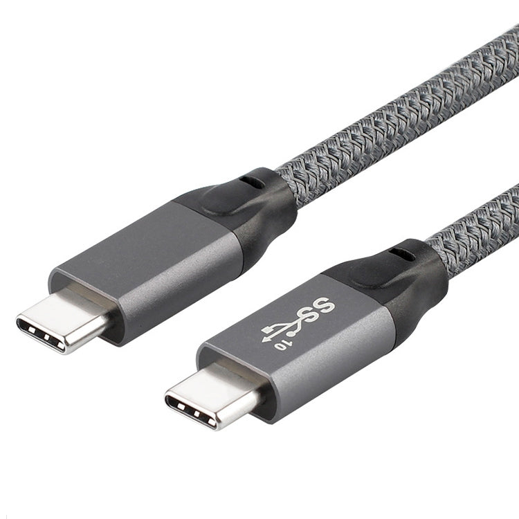 100W USB-C / Type-C Male to USB-C / Type-C Male Full-function Data Cable with E-mark, Cable Length:0.5m