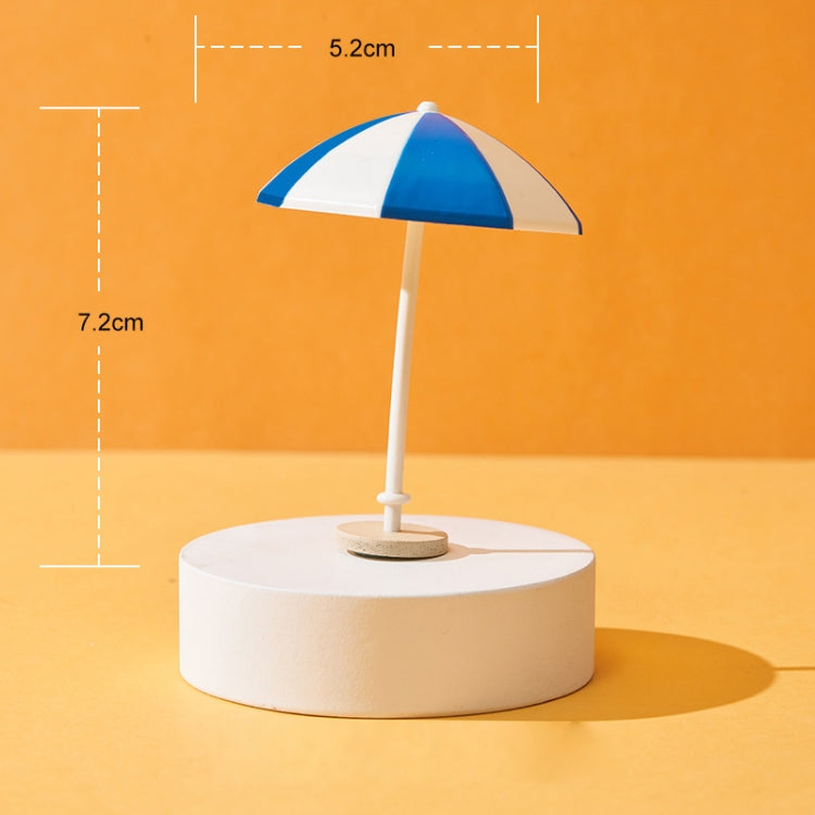 Miniature Beach Sun Umbrella Sandy Beach Landscape Decoration Photography Props