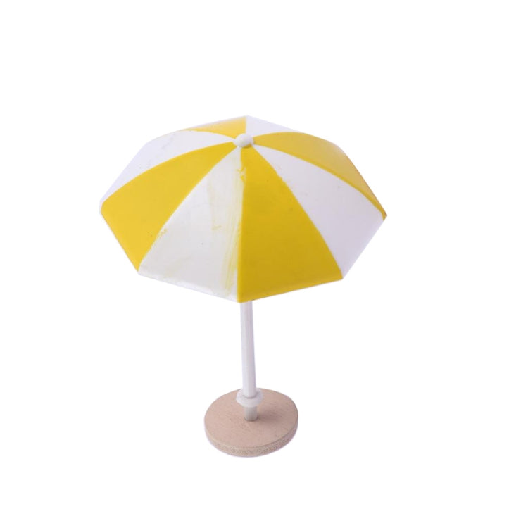 Miniature Beach Sun Umbrella Sandy Beach Landscape Decoration Photography Props