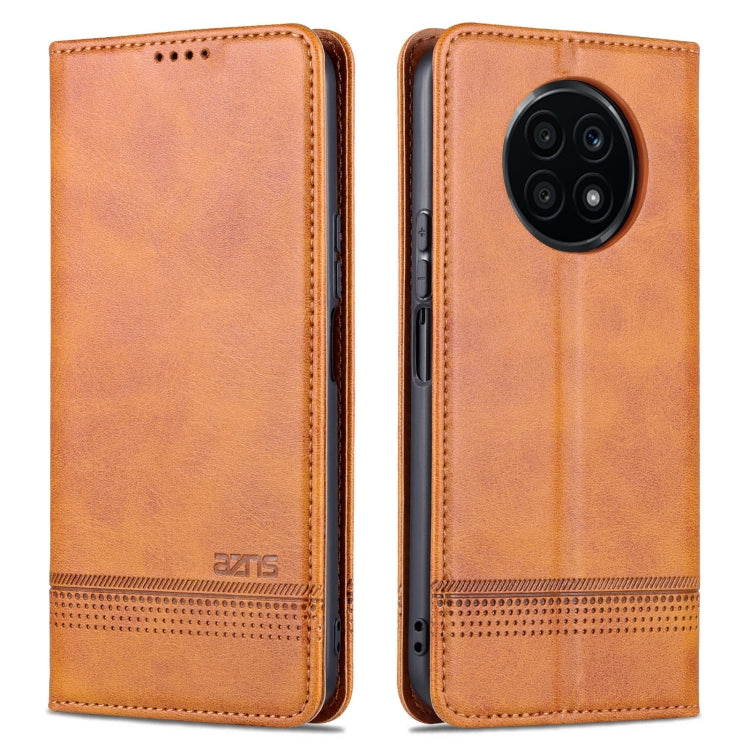 For Honor X20 AZNS Magnetic Calf Texture Horizontal Flip Leather Case with Card Slots & Holder & Wallet