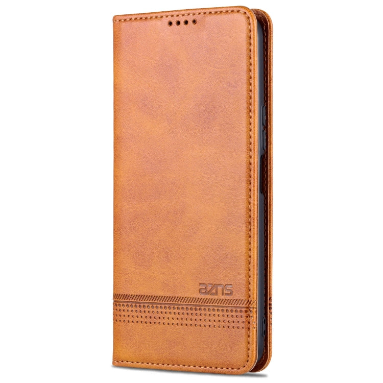 For Honor X20 AZNS Magnetic Calf Texture Horizontal Flip Leather Case with Card Slots & Holder & Wallet