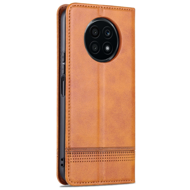 For Honor X20 AZNS Magnetic Calf Texture Horizontal Flip Leather Case with Card Slots & Holder & Wallet