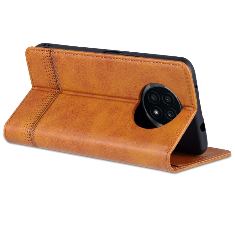 For Honor X20 AZNS Magnetic Calf Texture Horizontal Flip Leather Case with Card Slots & Holder & Wallet